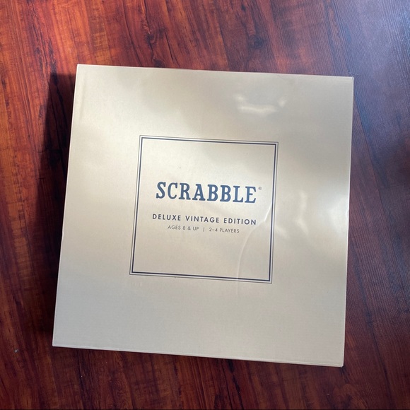 Scrabble Deluxe Vintage Edition - Picture 1 of 14